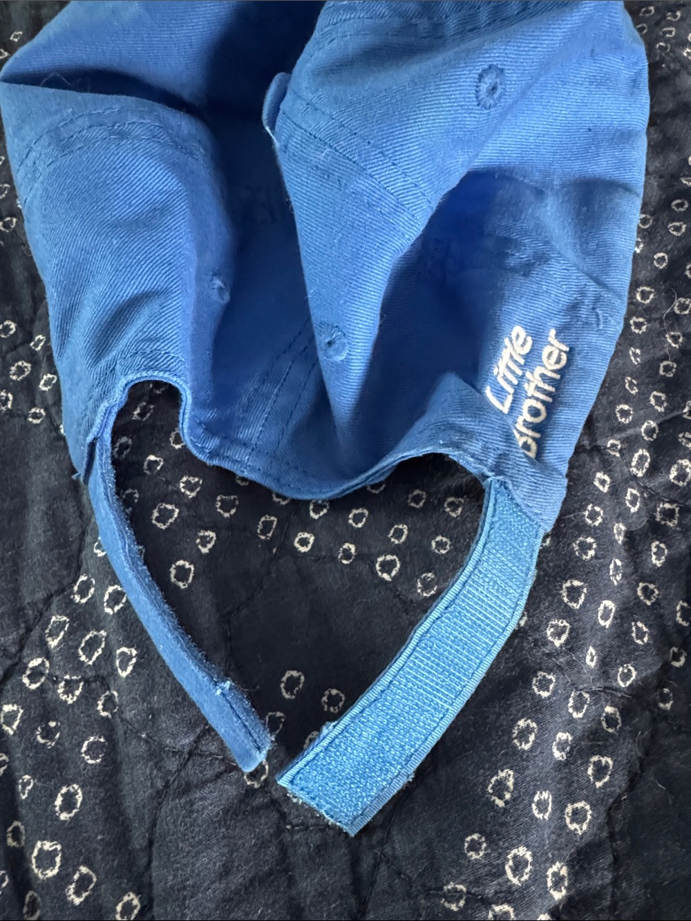 Embroidered Blue Baseball Cap - Picture 2 of 2